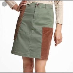 Meadow Rue Corduroy Patch Skirt
